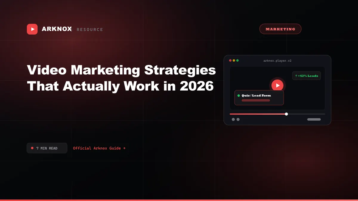 Video Marketing Strategies That Actually Work in 2026