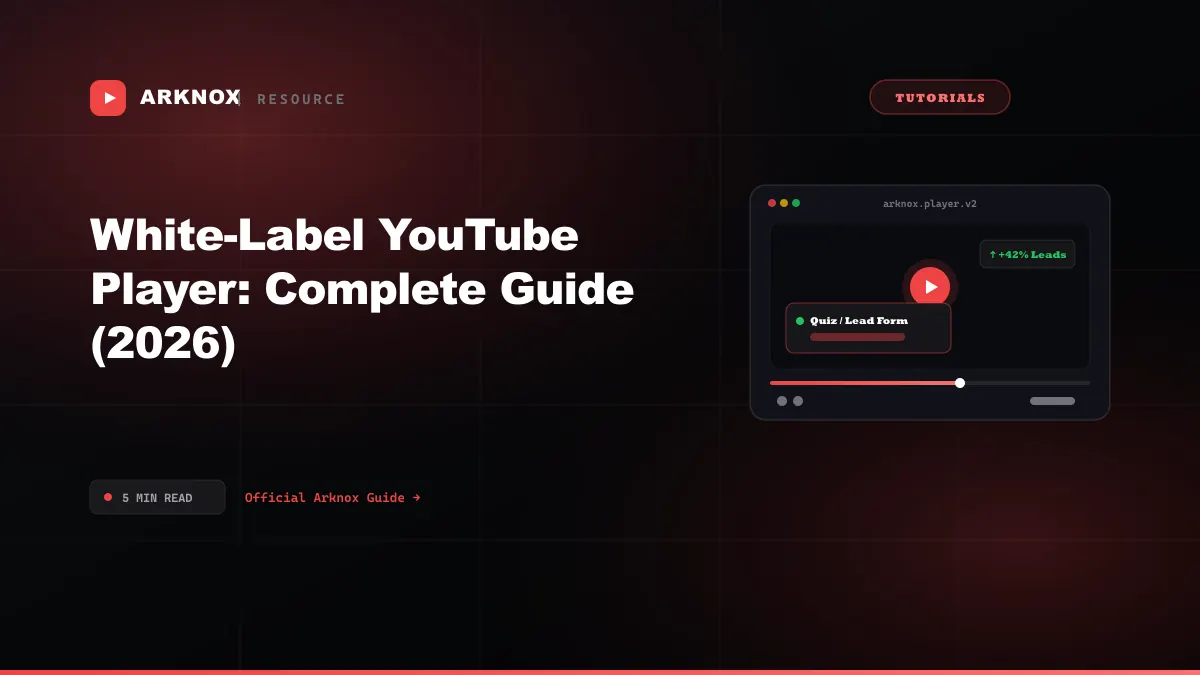 White-Label YouTube Player: Complete Guide (2026)